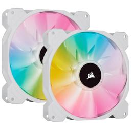 Corsair iCUE SP140 RGB Elite 68.11 CFM 140 mm Fans 2-Pack