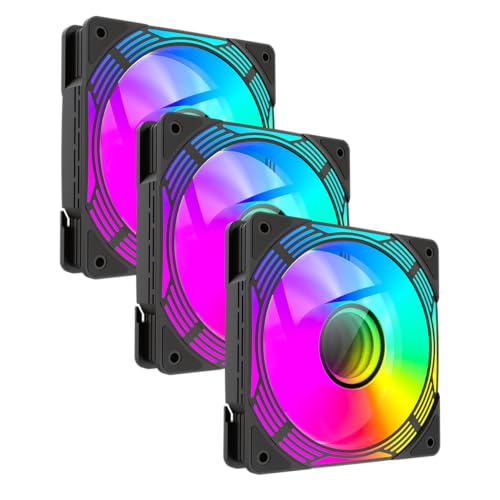 GameMax KF300R 44.35 CFM 120 mm Fans 3-Pack