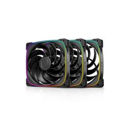 Geometric Future Squama 2503R 71.8 CFM 140 mm Fans 3-Pack