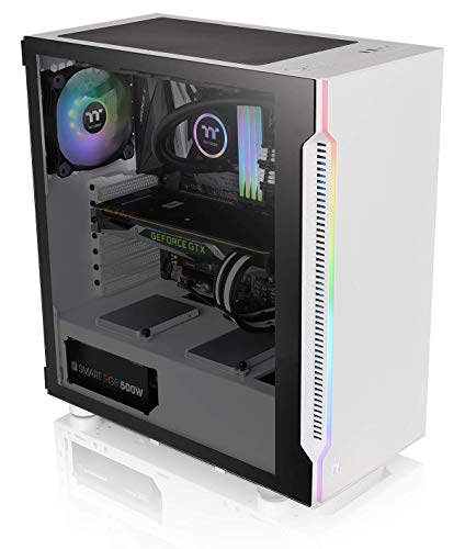 Thermaltake H200 TG Snow RGB ATX Mid Tower Case