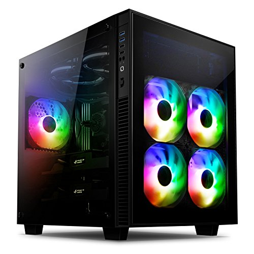 Anidees AI Crystal Cube ATX Mid Tower Case