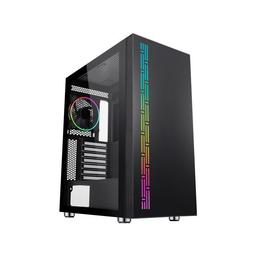 DIYPC AVVU-BK-ARGB ATX Mid Tower Case