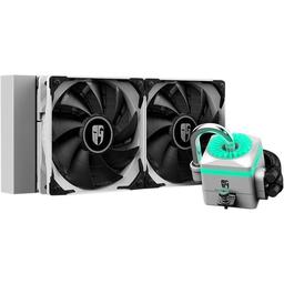 Deepcool GAMERSTORM CAPTAIN 240X WHITE 64.4 CFM Liquid CPU Cooler