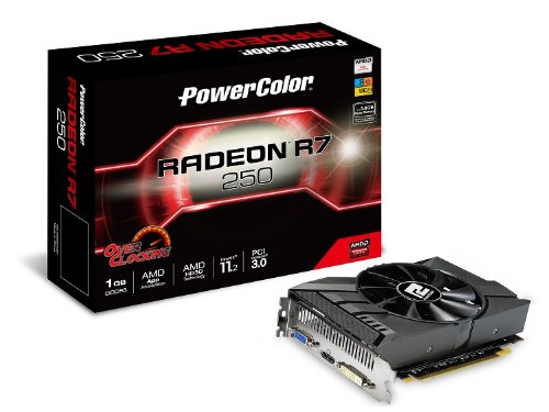 PowerColor AXR7 250 1GBD5-HV2E/OC Radeon R7 250 1 GB Graphics Card