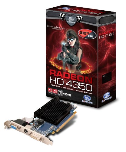 Sapphire 100264HDMI Radeon HD 4350 512 MB Graphics Card