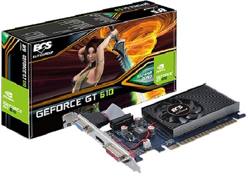 ECS GT610C-1GR3-QFT(v1.0) GeForce GT 610 1 GB Graphics Card