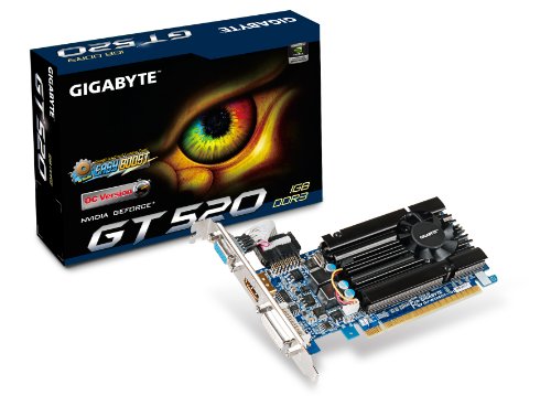 Gigabyte GV-N520OC-1GI GeForce GT 520 1 GB Graphics Card
