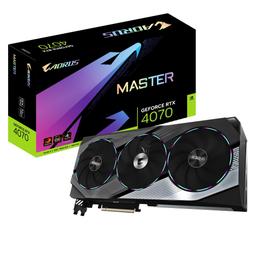 Gigabyte AORUS MASTER GeForce RTX 4070 12 GB Video Card