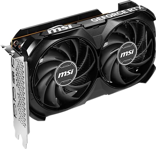 MSI VENTUS 2X BLACK GeForce RTX 4060 8 GB Video Card