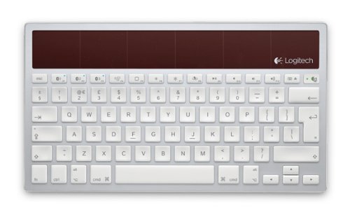 Logitech Wireless Solar Keyboard K760 for Mac, iPad and iPhone Bluetooth Mini Keyboard