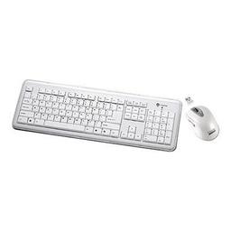 i-rocks RF-6572L-WH Wireless Slim Keyboard With Laser Mouse