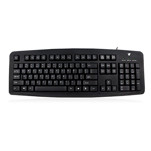 V7 KC0D1-5N6 Wired Standard Keyboard