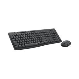 Logitech MK295 Silent Wireless/Wired Standard Keyboard With Optical Mouse