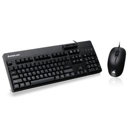 IOGEAR GKBSR202TAAKIT Wired Standard Keyboard With Optical Mouse