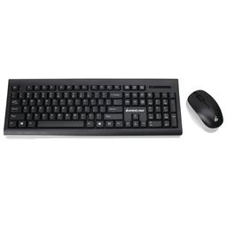 IOGEAR GKM552RB Wireless/Wired Standard Keyboard With Optical Mouse