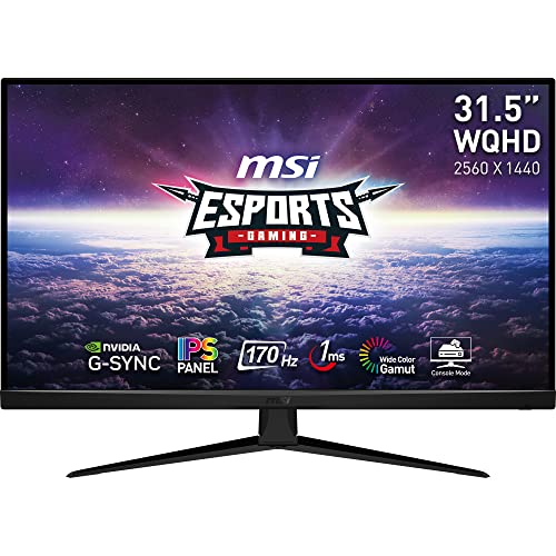 MSI G321Q 31.5" 2560 x 1440 170 Hz Monitor