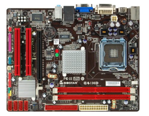 Biostar G41HDRCH Micro ATX LGA775 Motherboard