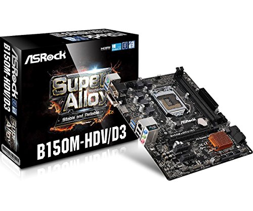 ASRock B150M-HDV/D3 ATX LGA1151 Motherboard