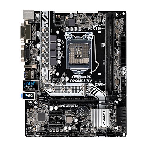 ASRock B250M-HDV Micro ATX LGA1151 Motherboard