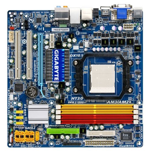 Gigabyte GA-MA785GM-US2H Micro ATX AM3/AM2+/AM2 Motherboard