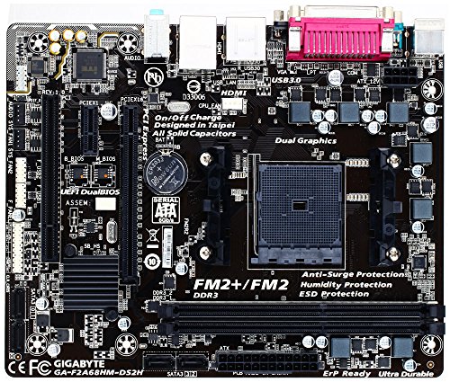 Gigabyte GA-F2A68HM-DS2H Micro ATX FM2+ Motherboard