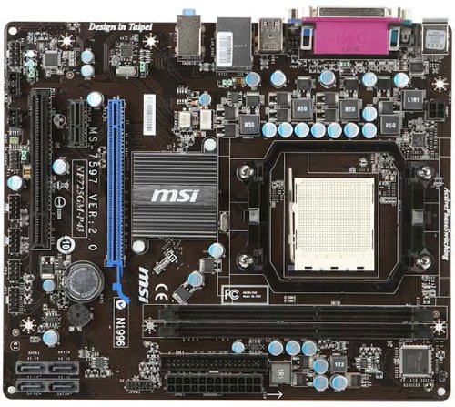 MSI NF725GM-P43 Micro ATX AM3 Motherboard