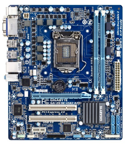 Gigabyte GA-H61M-USB3-B3 Micro ATX LGA1155 Motherboard