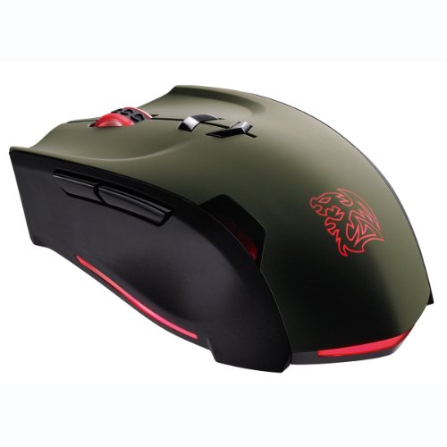 Thermaltake eSPORTS Theron Green Wired Laser Mouse