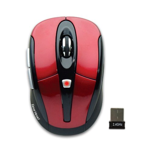 Gear Head MP2750RED Wireless Optical Mouse