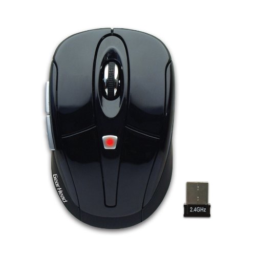 Gear Head MP2850BLK-CP10 Wireless Laser Mouse