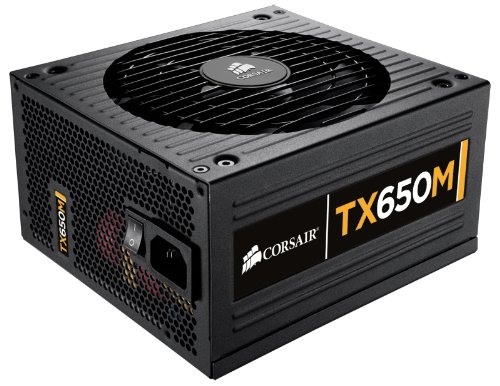 Corsair TX650M 650 W 80+ Bronze Certified Semi-modular ATX Power Supply