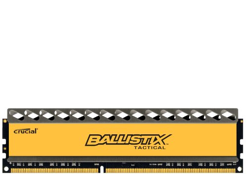 Crucial Ballistix 4 GB (1 x 4 GB) DDR3-1333 CL7 Memory