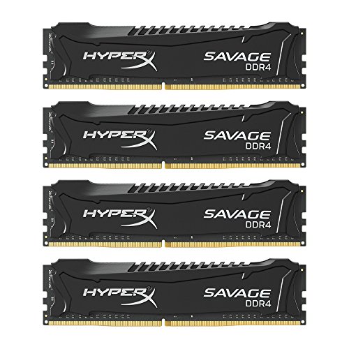 Kingston HyperX Savage 32 GB (4 x 8 GB) DDR4-2133 CL13 Memory