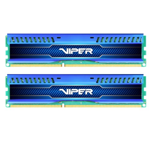 Patriot Viper 3 Low Profile Blue 8 GB (2 x 4 GB) DDR3-1600 CL10 Memory