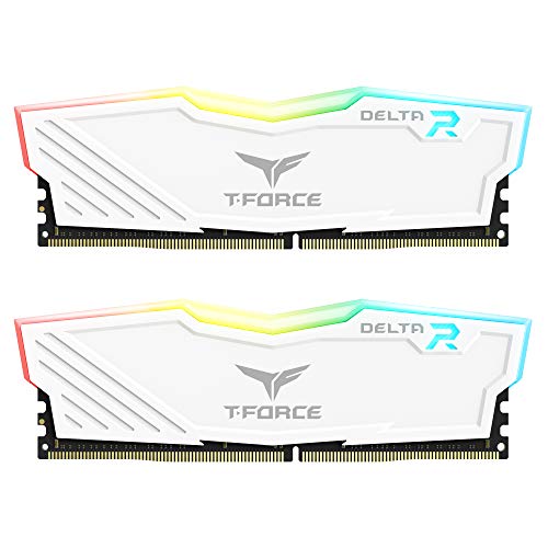 TEAMGROUP T-Force Delta RGB 64 GB (2 x 32 GB) DDR4-3600 CL18 Memory