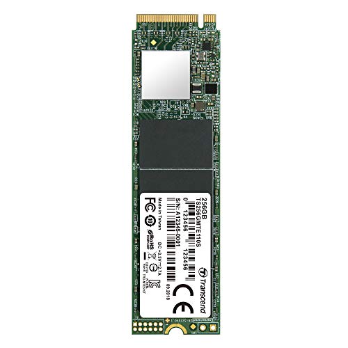 Transcend 110S 256 GB M.2-2280 PCIe 3.0 X4 NVME Solid State Drive