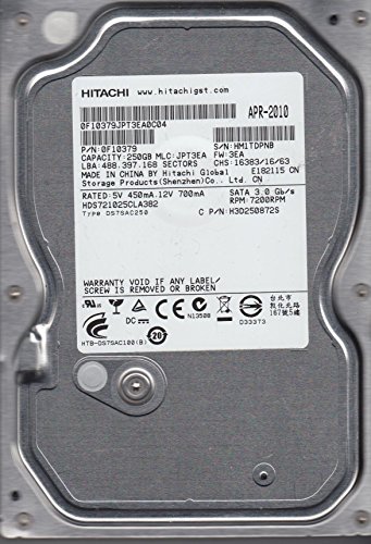 Hitachi 7K1000.C 250 GB 3.5" 7200 RPM Internal Hard Drive