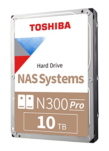 Toshiba N300 Pro 10 TB 3.5" 7200 RPM Internal Hard Drive