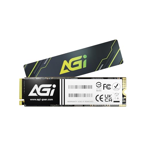 AGI AI818 2 TB M.2-2280 PCIe 4.0 X4 NVME Solid State Drive