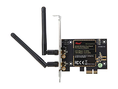 Rosewill RNX-N600PCE_v2.0 802.11a/b/g/n PCIe x1 Wi-Fi Adapter